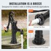 VEVOR Antique Hand Water Pump 14.6 x 5.9 x 25.6 inch Pitcher Pump w/Handle Cast Iron Well Pump w/ Pre-set 0.5" Holes for Easy Installation Old Fashion