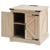 VEVOR Rattan Coffee Table Rectangle Rattan Coffee Table 2-Tier for Living Room
