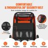 VEVOR Bike Trailer for Toddlers, Kids, Double Seat, 100 lbs Load, 2-In-1 Canopy Carrier Converts to Stroller