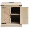 VEVOR Rattan Coffee Table Rectangle Rattan Coffee Table 2-Tier for Living Room