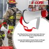 5 Core Megaphone Bullhorn Speaker 30W Bull Horn Battery Power Mini Cheer Megafono 800 Feet Range Loudspeaker W Siren Recording Ergonomic Handle for Co