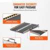 VEVOR Portable Wheelchair Ramp, 2 ft 800 lbs Capacity, Non-Slip Aluminum Folding Threshold Ramp, Foldable Mobility Scooter Ramp Wheel Chair Ramp