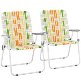 2pcs, Folding Beach Chairs (Option: 2PCS)