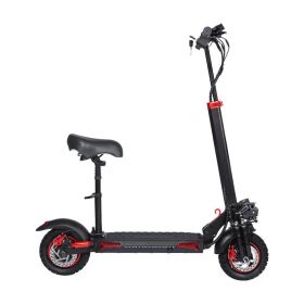 US Warehouse Long-lasting 800-watt Foldable High-power Electric Scooter For Sale (Color: Black)