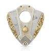 GALINER Luxury Knife Cigar Cutter Guillotine Carving Double Blades Scissors Sharp Tobacco Cutting For Cigar Clipper