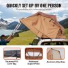 VEVOR Rooftop Tent Hard Shell 2-3 Person Waterproof for Jeep SUV Truck w/ Ladder