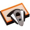 GALINER Luxury Knife Cigar Cutter Guillotine Carving Double Blades Scissors Sharp Tobacco Cutting For Cigar Clipper