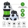 Portable Water Bottle with Straw for Camping & Hiking & Fitness